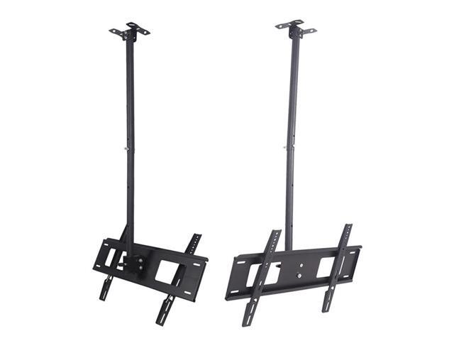 32-65 inch Universal Height & Angle Adjustable LCD TV Wall-mounted Ceiling Dual-use Bracket, Retractable Length: 2m