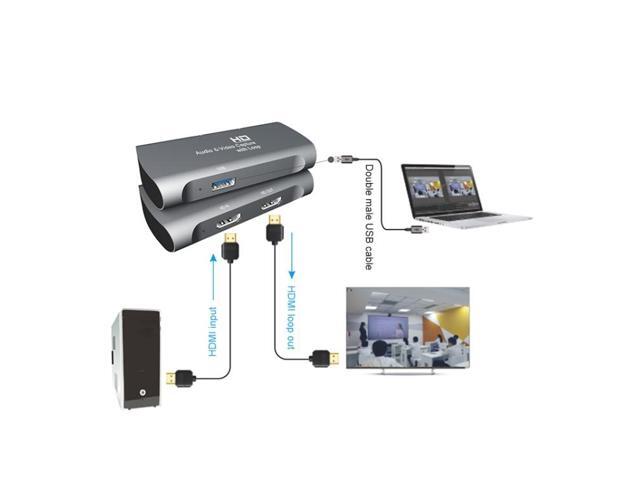 Z27A HDMI Female to HDMI Female USB Video Audio Capture Box
