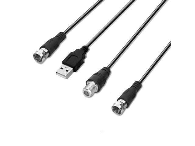Ultra-thin Indoor HD Digital TV Antenna with 50 Miles Long Range Amplifier (Black)