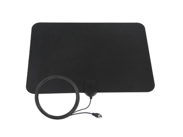AN-1003 5dBi/25dBi Indoor HDTV Antenna, VHF170-230/UHF470-862MHz(Black)