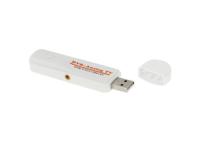Mini Digital USB 2.0 Dual Module DVB Analog TV Stick, Support FM + AV + DVB-T / T2 / C
