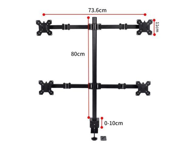 Desktop Lifting Monitor Stand Bracket Four Screen Table Clip Four Screen Table Clip