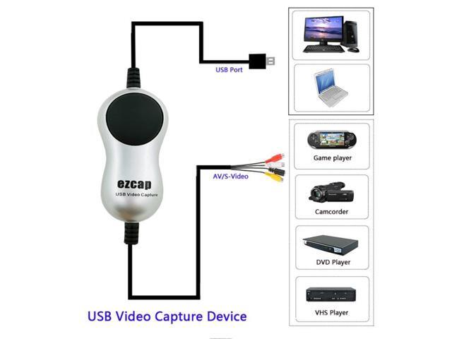 EZCAP USB 2.0 Video Capture Card Device