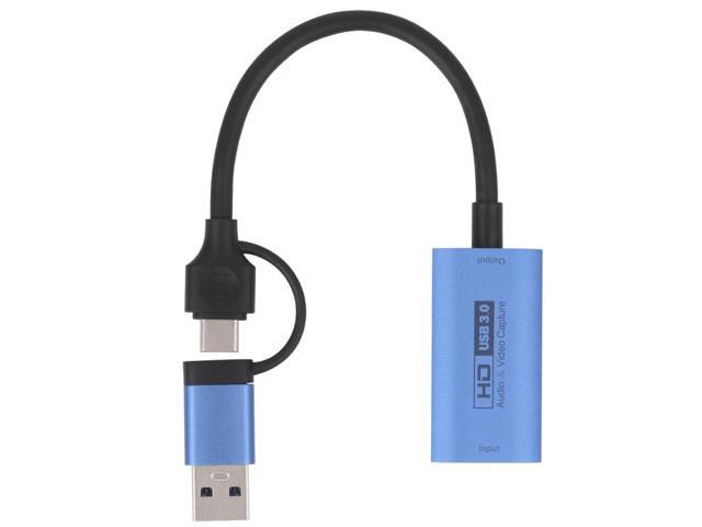 Z29C HDMI/F Female to USB-C / Type-C+USB 3.0/M Male HD Video Capture Card