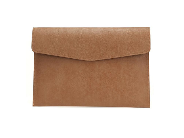 PU Leather Litchi Pattern Sleeve Case For 14 Inch Laptop, Style: Single Bag (Lig