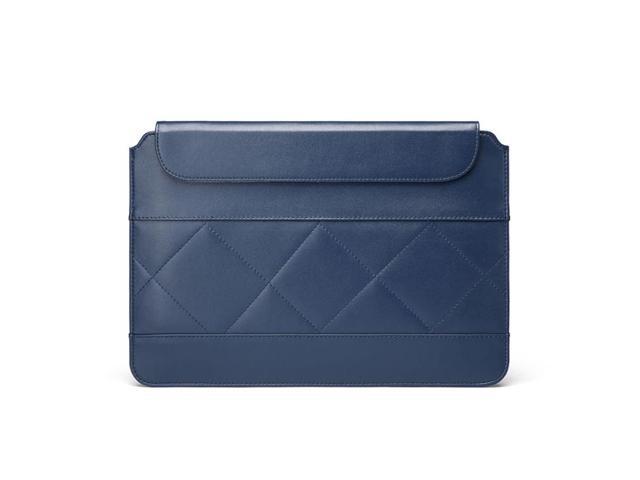 Microfiber Leather Thin And Light Notebook Liner Bag Computer Bag, Applicable Model: 13-14 inch 13-14 inch (Blue) Black