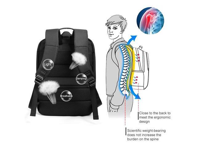 cxs-618 Multifunctional Oxford Laptop Bag Backpack (Black)