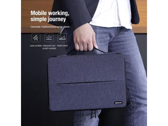 NILLKIN Commuter Multifunctional Laptop Sleeve For 16.0 inch and Below For 16.0 inch and Below (Dark Gray)