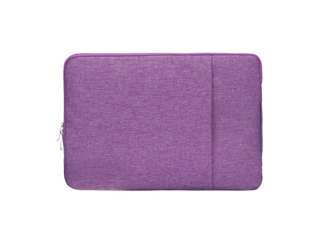 POFOKO C210 15-16 inch Denim Business Laptop Liner Bag (Purple)