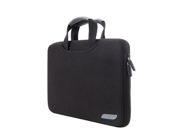12 inch Portable Air Permeable Handheld Sleeve Bag for MacBook, and other Laptops, Size:32x21x2cm (Black)