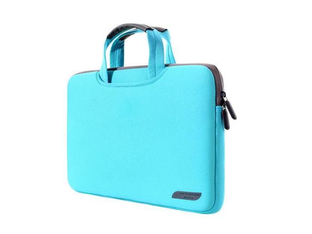 12 inch Portable Air Permeable Handheld Sleeve Bag for MacBook, and other Laptops, Size:32x21x2cm (Green)