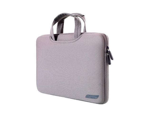 12 inch Portable Air Permeable Handheld Sleeve Bag for MacBook, and other Laptops, Size:32x21x2cm (Grey)