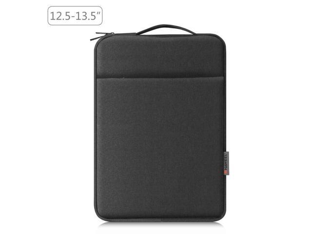 HAWEEL Laptop Sleeve Case Zipper Briefcase Bag with Handle for 12.5-13.5 inch Laptop (Black)