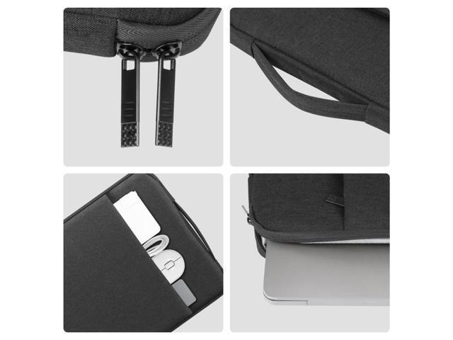 HAWEEL Laptop Sleeve Case Zipper Briefcase Bag with Handle for 12.5-13.5 inch Laptop (Black)