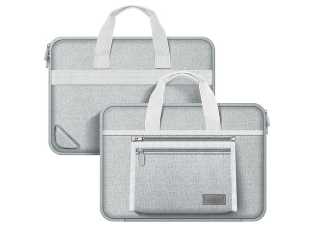 15-16 inch Oxford Fabric Portable Laptop Handbag 15-16 inch (Grey)