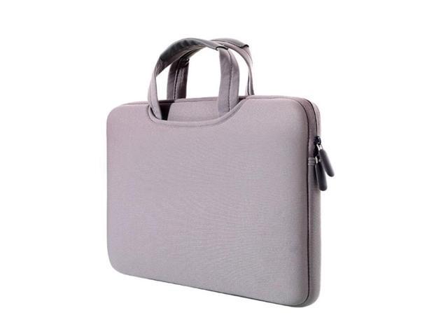 15.4 inch Portable Air Permeable Handheld Sleeve Bag for MacBook Air / Pro, and other Laptops, Size: 38x27.5x3.5cm (Grey)