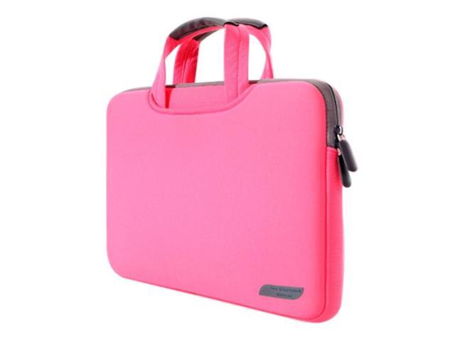 15.6 inch Portable Air Permeable Handheld Sleeve Bag for Laptops, Size: 41.5x30.0x3.5cm (Magenta)