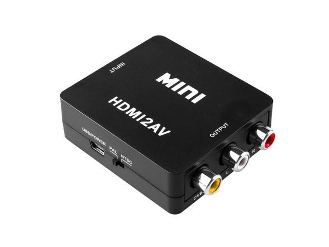 VK-126 Mini HD HDMI to AV/CVBS Video Converter Adapter