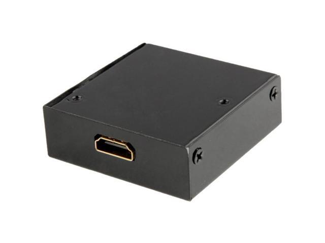 HD 1080P HDMI Mini VGA to HDMI Scaler Box Audio Video Digital Converter Adapter for PC / HDTV