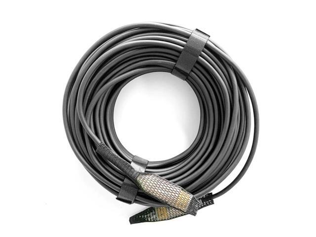 2.0 Version HDMI Fiber Optical Line 4K Ultra High Clear Line Monitor Connecting Cable, Length: 10m 10m (White)