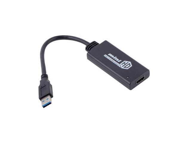 USB 3.0 to HDMI HD Converter Cable Adapter with Audio, Cable Length: 20cm