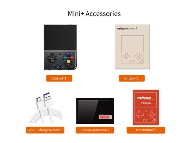 Miyoo Mini Plus 3.5 Inch IPS Screen Retro Handheld Game Console 64GB 15K Games (White)