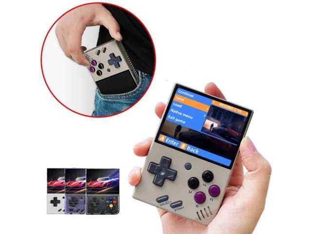 Miyoo Mini Plus 3.5 Inch IPS Screen Retro Handheld Game Console 64GB 15K Games (White)