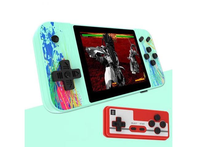 G3 Macaron 3.5 inch Screen Handheld Game Console for Dual Players Built-in 800 Games Double Players / Green (Green)