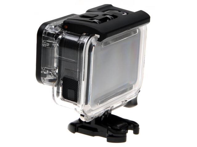 For GoPro HERO6 /5 Skeleton Housing Protective Case + Hollow Back Cover with Buckle Basic Mount & Screw, No Need to Disassemble Lens
