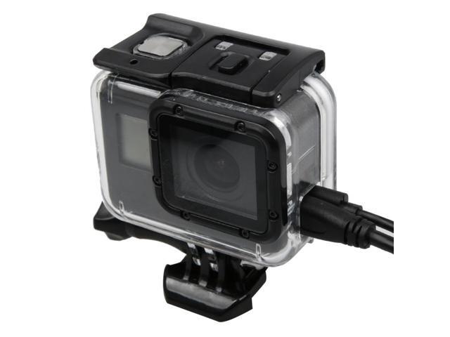 For GoPro HERO5 Skeleton Housing Protective Case Cover with Buckle Basic Mount & Lead Screw, Need to Disassemble Lens
