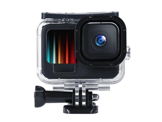 Shockproof Dustproof Housing Protective Case with Charging Hole & Buckle Basic Mount & Screw For GoPro HERO10 Black / HERO9 Black