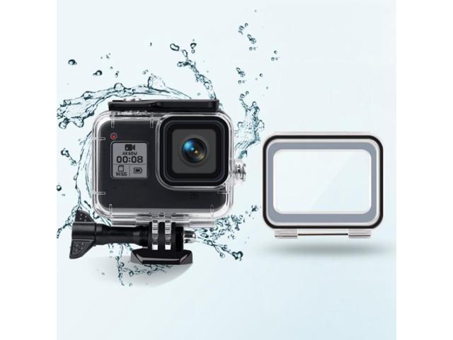 45m Waterproof Case + Touch Back Cover for GoPro HERO8 Black