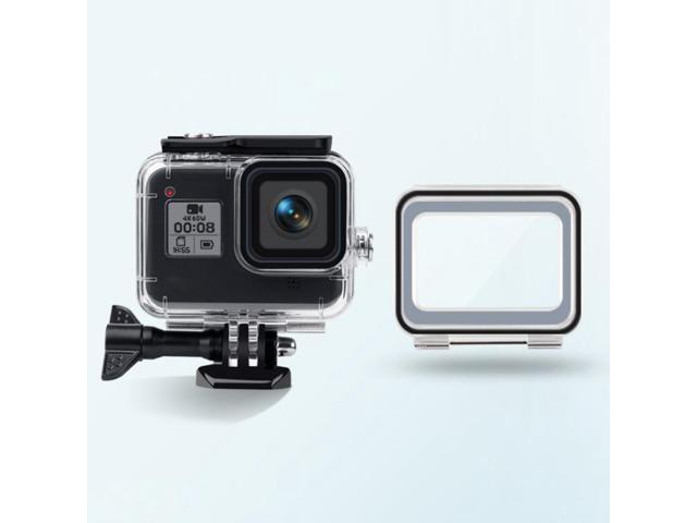 45m Waterproof Case + Touch Back Cover for GoPro HERO8 Black
