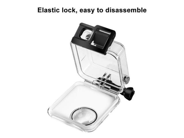 PULUZ 45m Underwater Waterproof Housing Diving Case for GoPro MAX, with Buckle Basic Mount & Screw