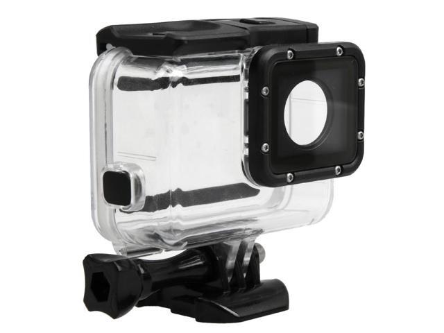 For GoPro HERO5 30m Waterproof PC & ABS Housing Protective Case + Touch Back Cover with Buckle Basic Mount & Long Screw, Backcover Size: 7 x 6 cm