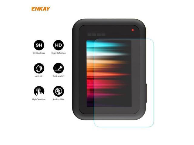 For GoPro HERO9 ENKAY Hat-Prince 3 in 1 0.2mm 9H 2.15D Protective Camera Lens and Screen Tempered Glass Film