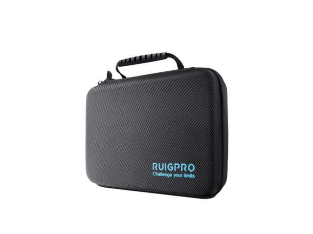 RUIGPRO Shockproof Waterproof Portable Case Box Size: 33.5cm x 24.7cm x 6.3cm 33.5cm x 24.7cm x 6.3cm (Black)