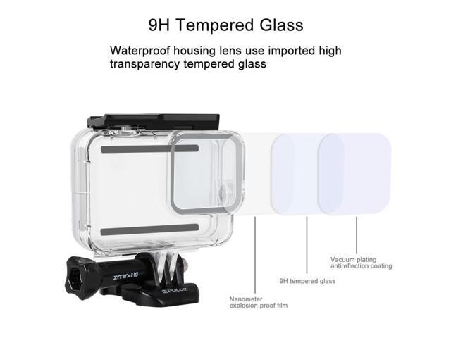 PULUZ 60m Underwater Depth Diving Case Waterproof Camera Housing for GoPro HERO8 Black