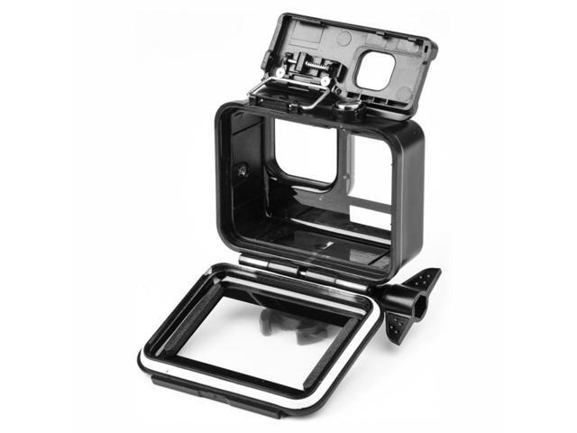 50m Waterproof Housing Protective Case with Buckle Basic Mount & Screw for GoPro HERO10 Black / HERO9 Black (Black)