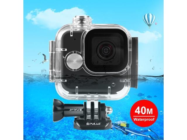For GoPro Hero11 Black Mini PULUZ 40m Waterproof Housing Protective Case with Buckle Basic Mount & Screw (Transparent)