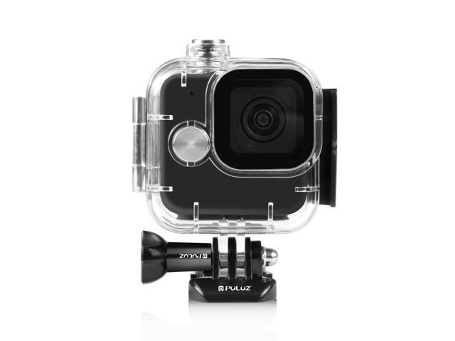 For GoPro Hero11 Black Mini PULUZ 40m Waterproof Housing Protective Case with Buckle Basic Mount & Screw (Transparent)