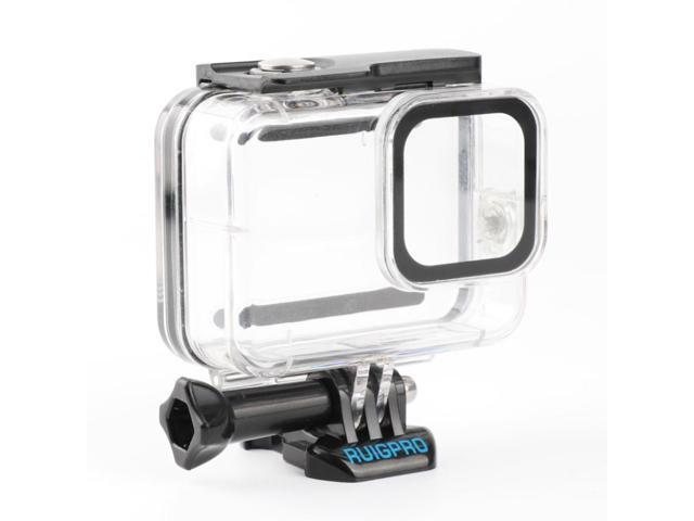 RUIGPRO for GoPro HERO8 Black 45m Waterproof Housing Protective Case with Buckle Basic Mount & Screw(Transparent)
