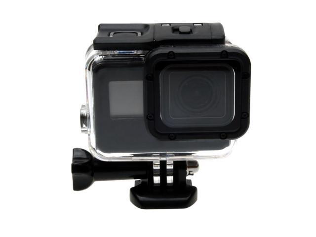 For GoPro NEW HERO /HERO6 /5 30m Waterproof Housing Protective Case + Hollow Back Cover with Buckle Basic Mount & Screw, No Need to Disassemble...