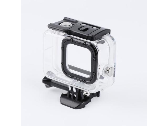 For GoPro HERO8 Black 45m Waterproof Housing Protective Case with Buckle Basic Mount & Screw (Transparent)