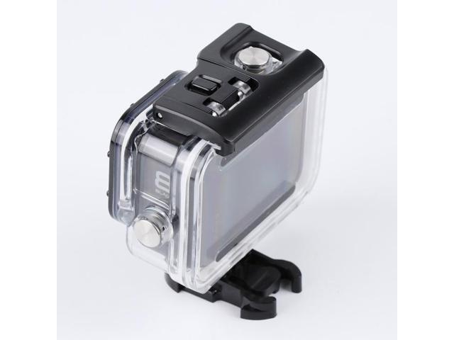 For GoPro HERO8 Black 45m Waterproof Housing Protective Case with Buckle Basic Mount & Screw (Transparent)