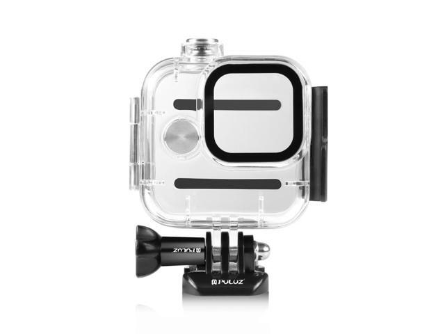 For GoPro Hero11 Black Mini PULUZ 40m Waterproof Housing Protective Case with Buckle Basic Mount & Screw (Transparent)