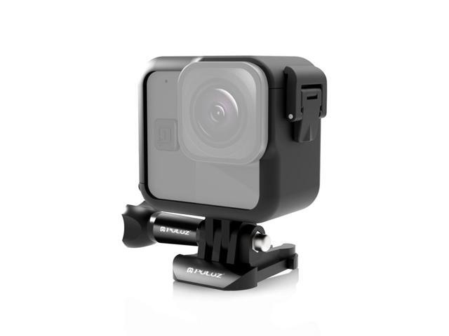 For GoPro Hero11 Black Mini PULUZ PC Plastic Border Frame with Buckle Basic Mount & Screw(Black)