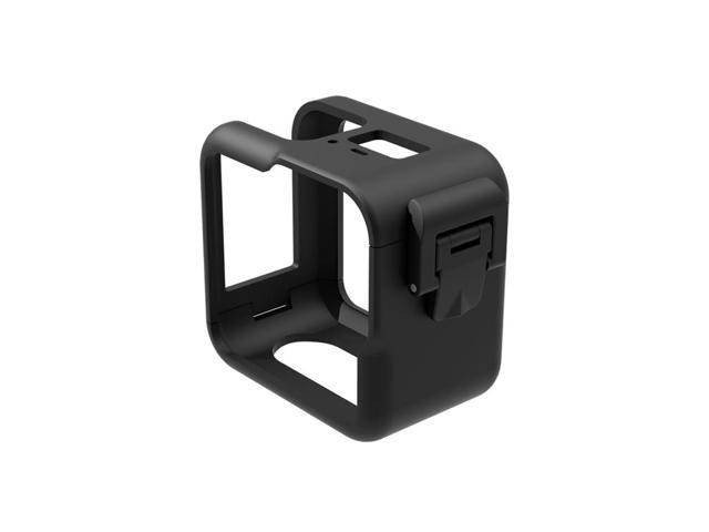 For GoPro Hero11 Black Mini PULUZ PC Plastic Border Frame with Buckle Basic Mount & Screw(Black)