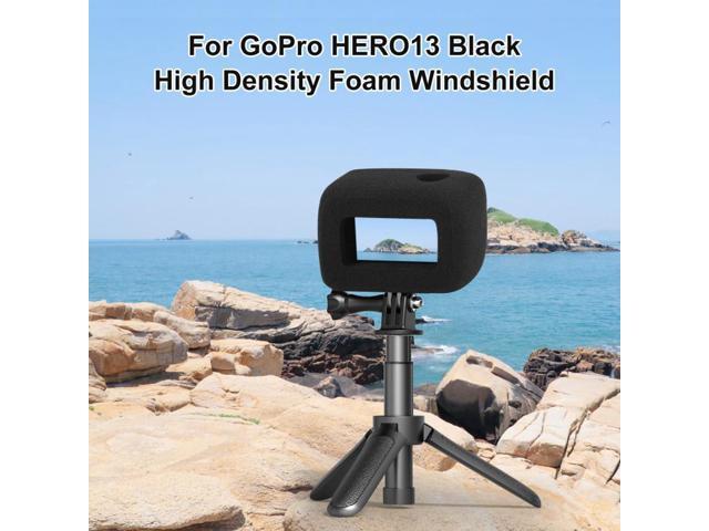 For GoPro HERO13 Black PULUZ Foam Windshield Housing Case (Black)