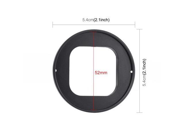 PULUZ 52mm CPL + UV Lens Filter with Adapter Ring for GoPro HERO12 Black /11 Black /11 Black Mini /10 Black /9 Black